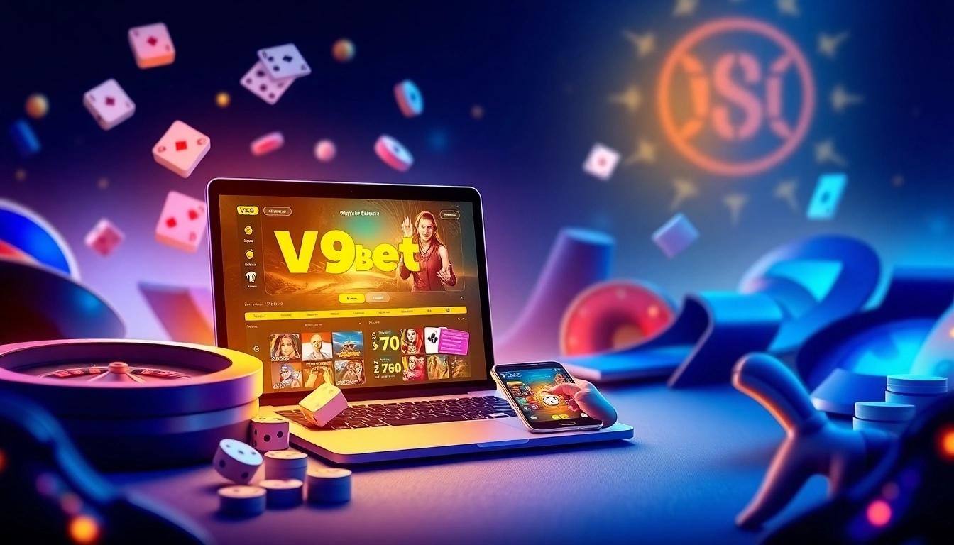 Experience the thrilling gaming world of V9bet at https://v9bet.ceo with vibrant casino visuals.