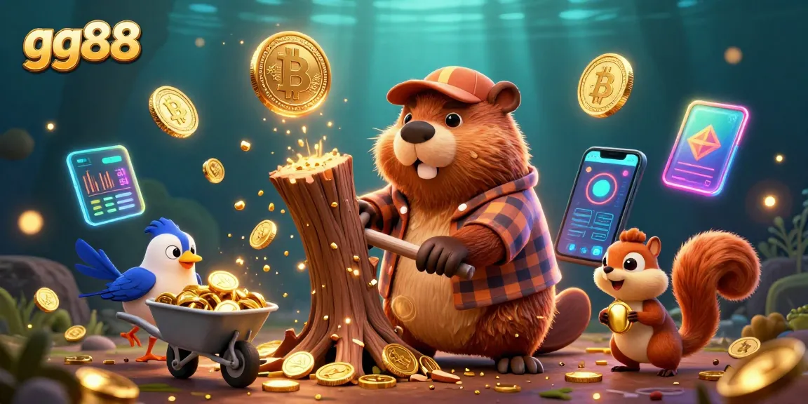 Experience thrills at GG88 with vivid game characters, gold coins, and vibrant casino elements